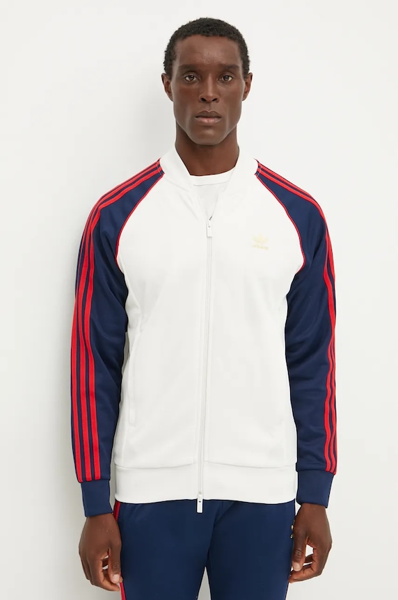 Μπλούζα adidas Originals Adicolor χωρίς κουκούλα λευκό IY9859