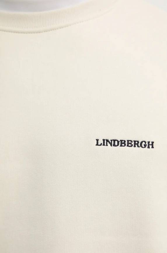 Памучен суичър Lindbergh 30.725001A.BEIGE бежов