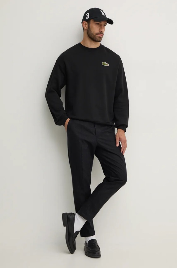 Mikina Lacoste SH2741 černá SS25