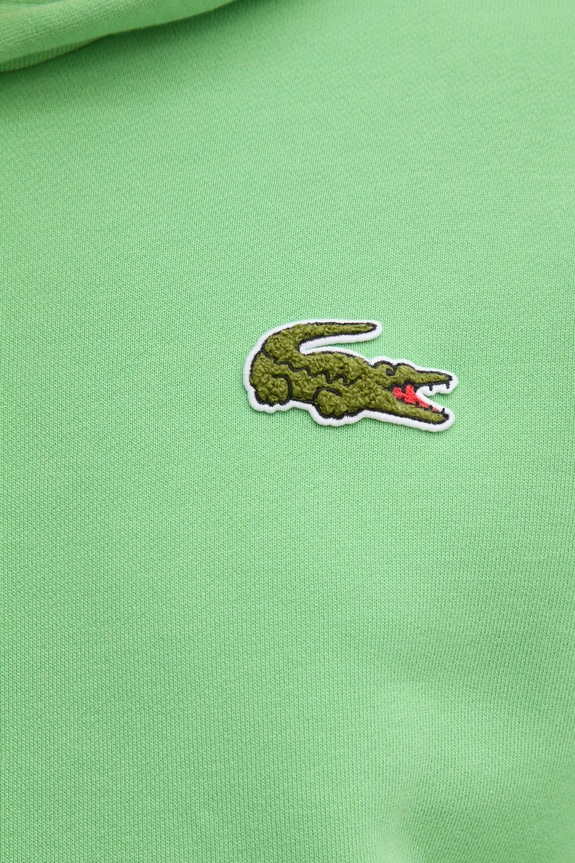 Lacoste hanorac de bumbac SH2754 verde
