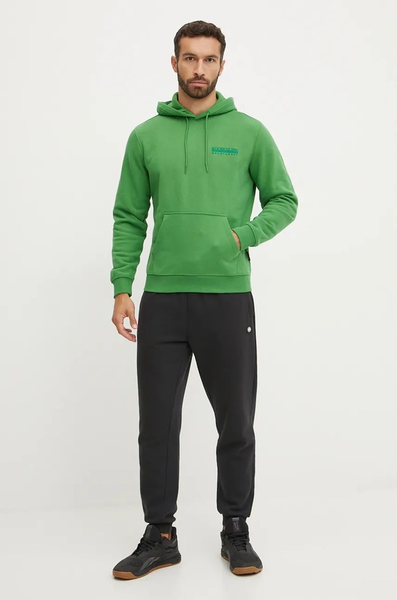 Pulover Napapijri B-Kander NP0A4I9TG1T1 zelena AW24