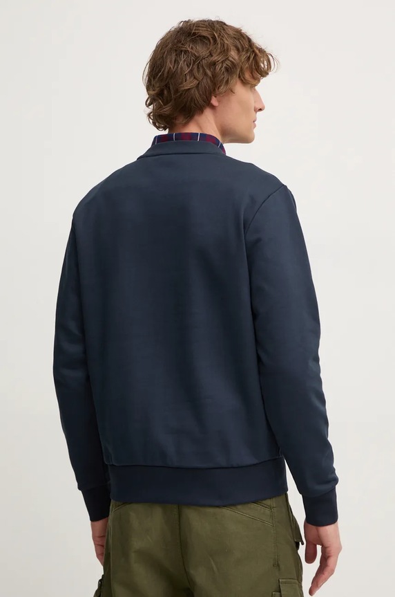 Odzież BOSS bluza bawełniana 50524360 granatowy