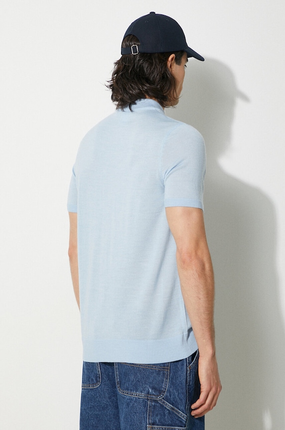 Clothing adidas Originals wool t-shirt Premium Top IY9956 blue