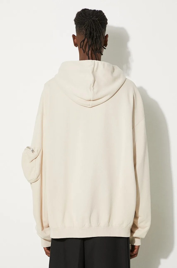 Îmbrăcăminte MM6 Maison Margiela hanorac de bumbac SH0HG0003.M25003 bej