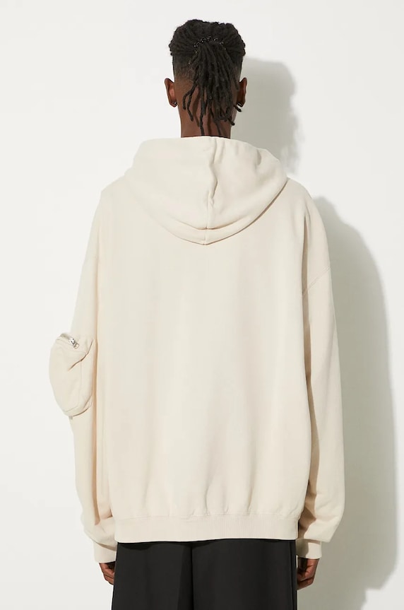 Îmbrăcăminte MM6 Maison Margiela hanorac de bumbac SH0HG0003.M25003 bej