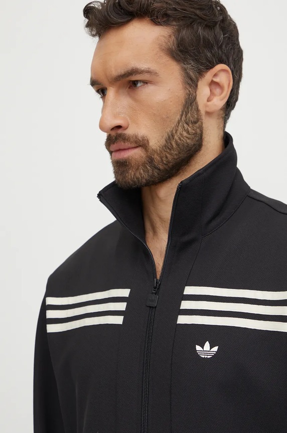 Mikina adidas Originals 70s Track Top černá JN5962