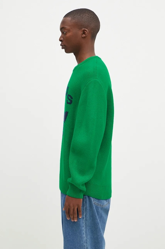 adidas Originals jumper Knit Crewneck JN5966 green AW24