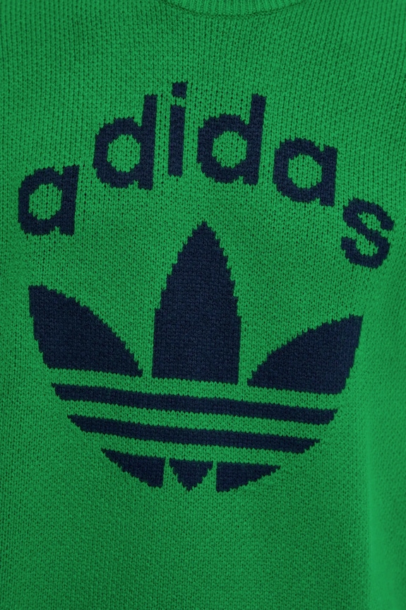 adidas Originals sweter Knit Crewneck JN5966 zielony