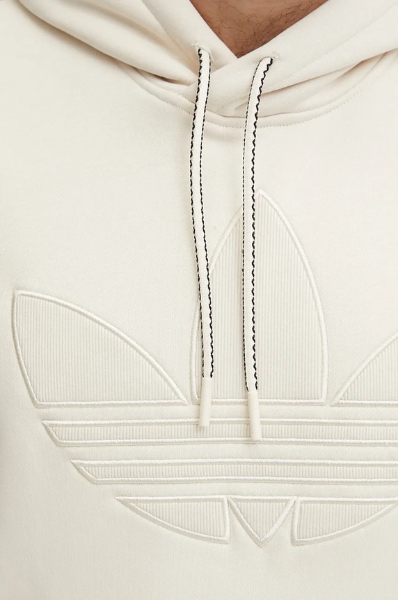 adidas Originals bluză Hooded Sweat JN5969 bej