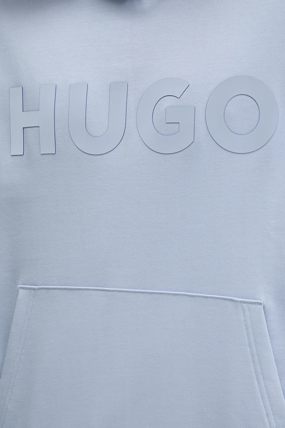 HUGO hanorac de bumbac Ditchle 50529090 albastru