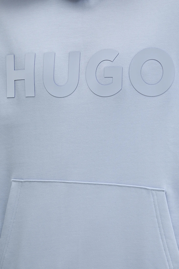 HUGO hanorac de bumbac Ditchle 50529090 albastru