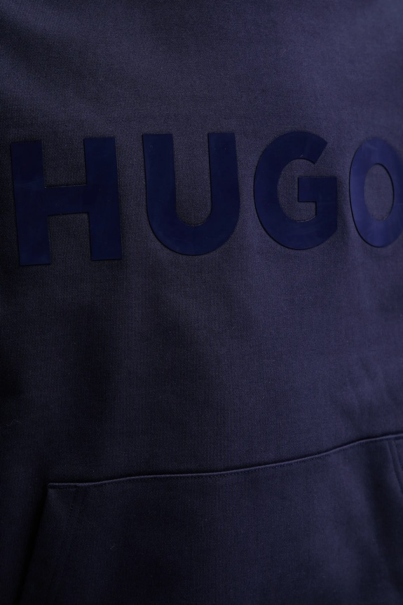 HUGO pamut melegítőfelső 50529090 sötétkék