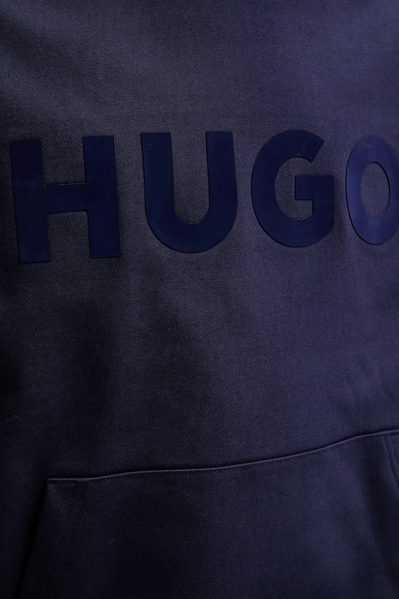 HUGO pamut melegítőfelső 50529090 sötétkék