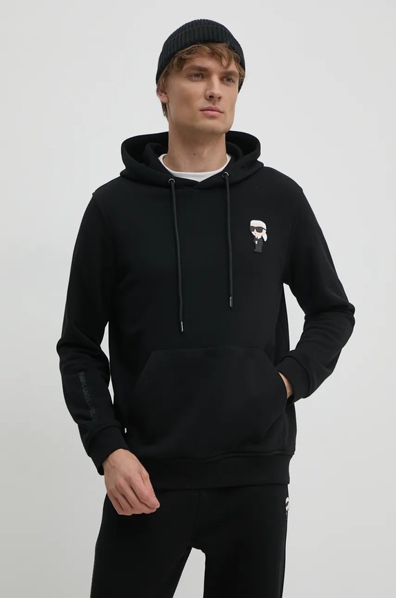 Dukserica Karl Lagerfeld crna 544910.705036