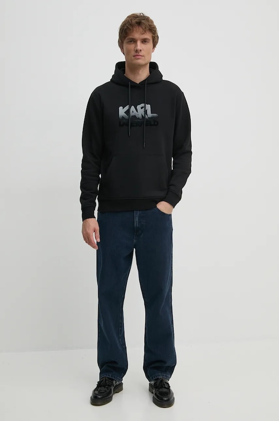 Mikina Karl Lagerfeld 544942.705064 černá AW24