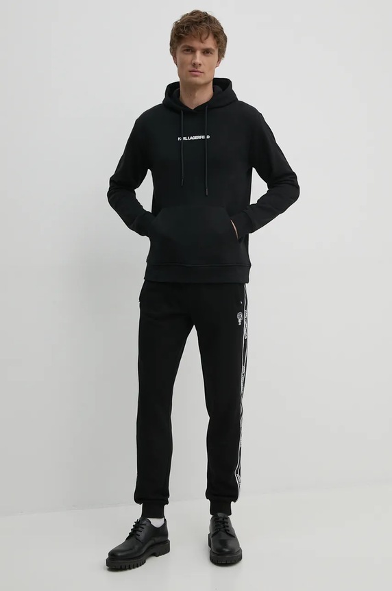 Karl Lagerfeld felső 544942.705061 fekete AW24