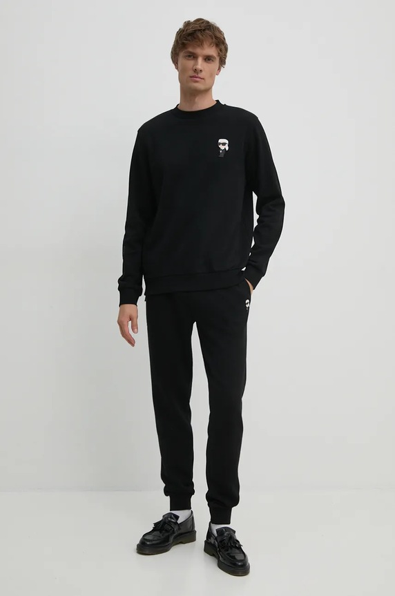 Karl Lagerfeld bluza 544910.705035 czarny AW24