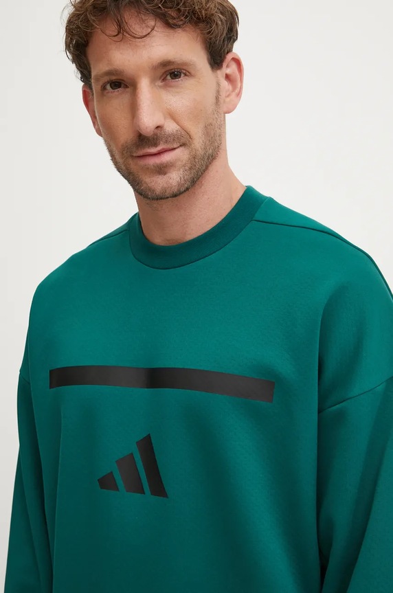 Odjeća Dukserica adidas ZNE JD1673 zelena