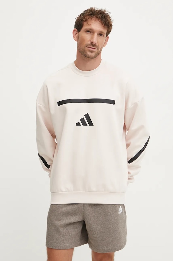 Кофта adidas ZNE інші бежевий JF2452