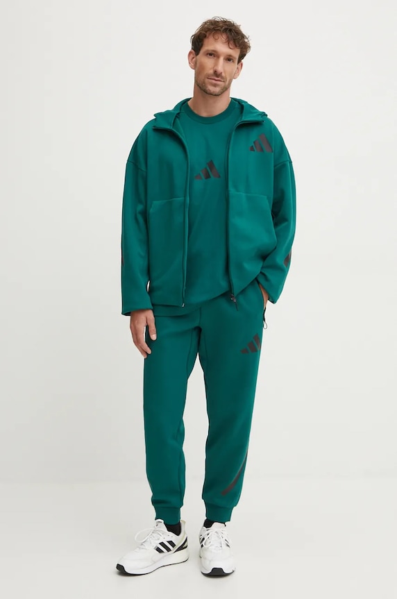 adidas bluză Z.N.E. JF6539 verde AW24