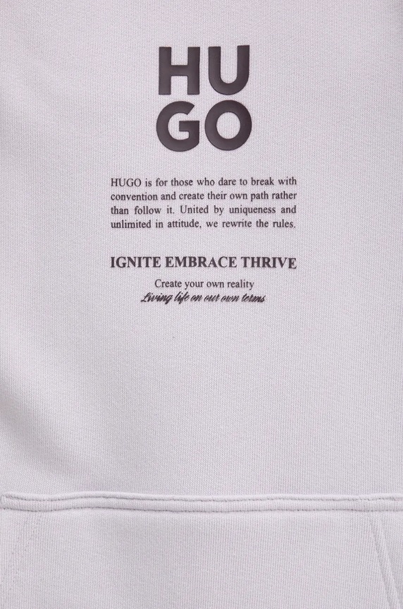 Dukserica HUGO 50521288 ljubičasta