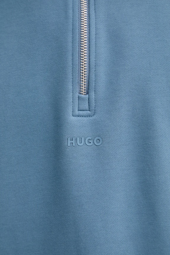 HUGO bluza męska bawełniana Durty244 50525881 niebieski