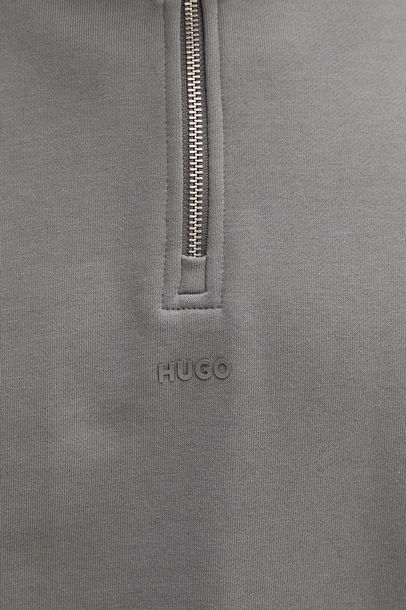 HUGO bluza męska bawełniana Durty244 50525881 szary