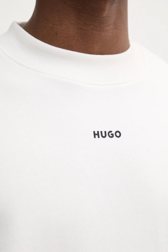HUGO bluza męska bawełniana Dapocrew 50525892 biały