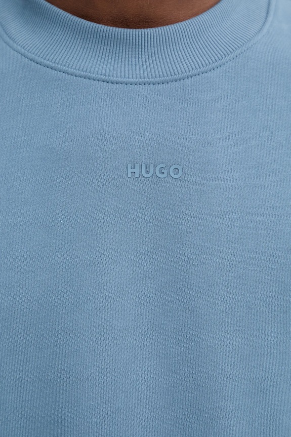 HUGO mikina pánska bavlnená Dapocrew 50525892 modrá