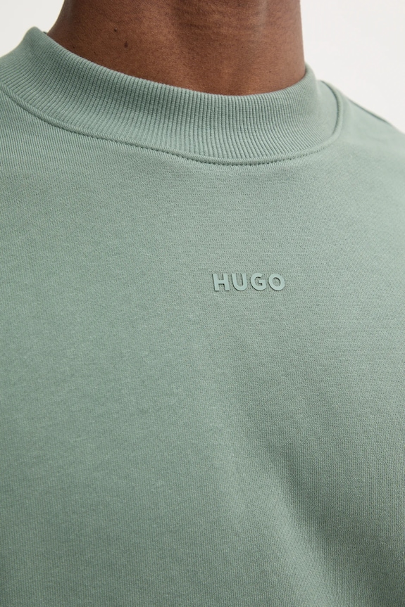 HUGO bluza męska bawełniana Dapocrew 50525892 zielony