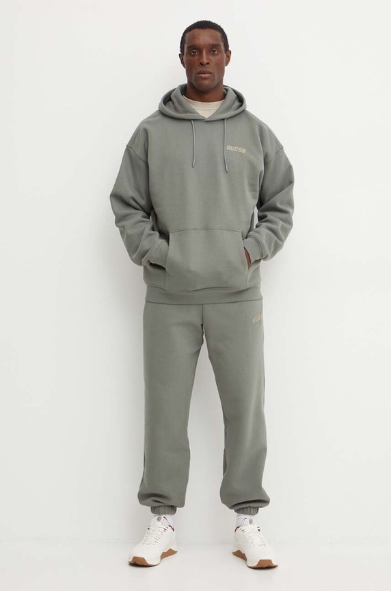 Dukserica Guess EMIS Z4YQ00.K9V31 zelena AW25