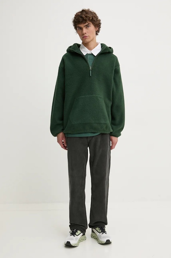 Fleecová mikina Levi's A8611 zelená SS25