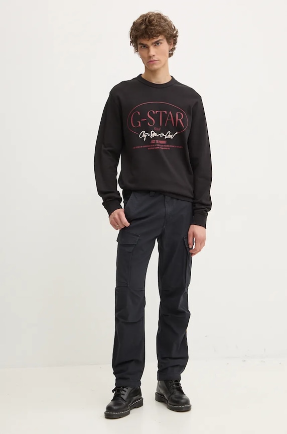 G-Star bluza D25100.D257 czarny AW24