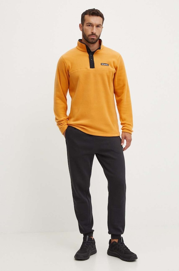 Columbia bluza sportowa Steens Mountain Half Snap 2097721 pomarańczowy AW25