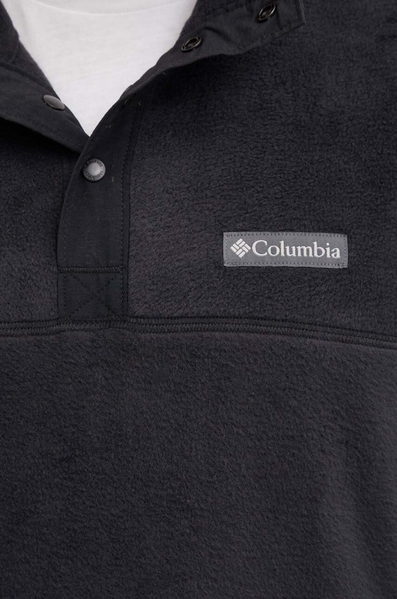 Sportovní mikina Columbia Steens Mountain Half Snap 2097721 černá