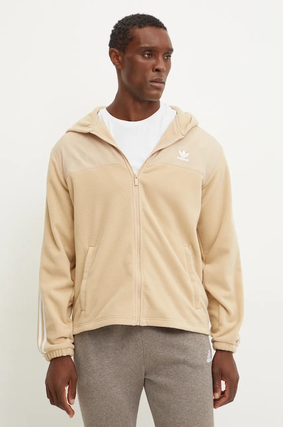 adidas Originals bluza aplikacja beżowy IZ2487