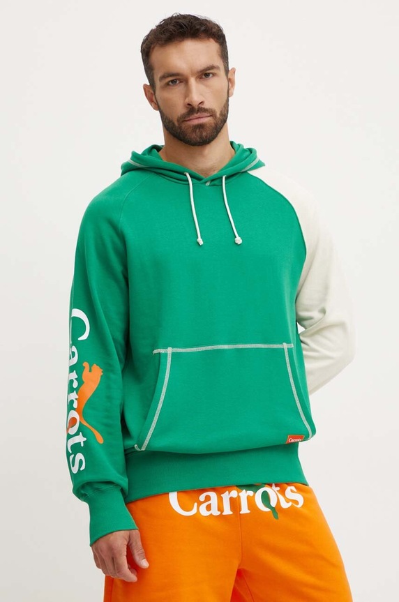 Puma bluza PUMA X CARROTS Graphic Hoodie TR verde 627445