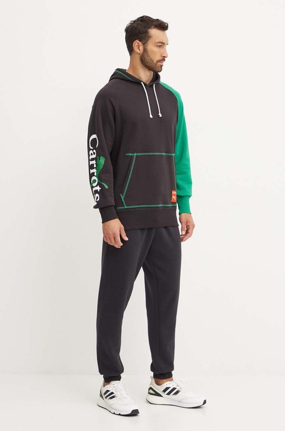 Puma bluza PUMA X CARROTS Graphic Hoodie TR 627445 negru AW24
