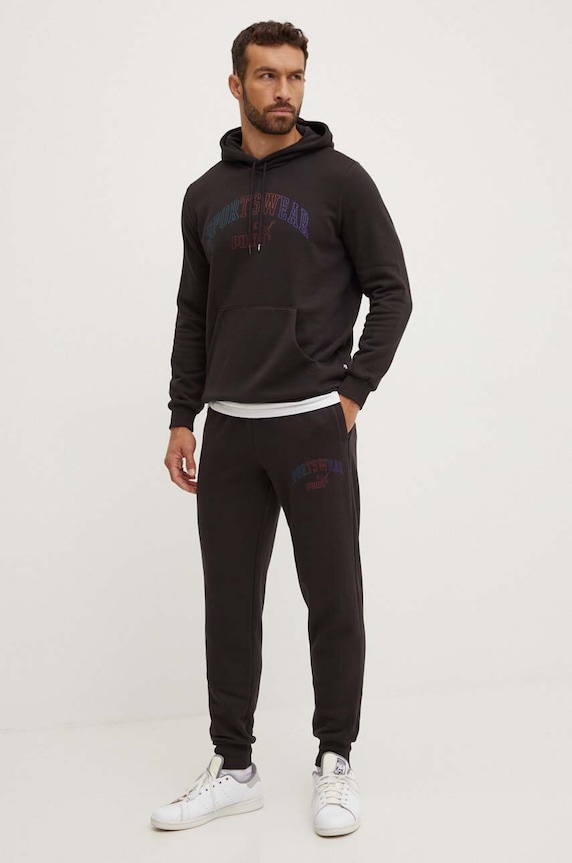 Dukserica Puma 681775 crna AW24