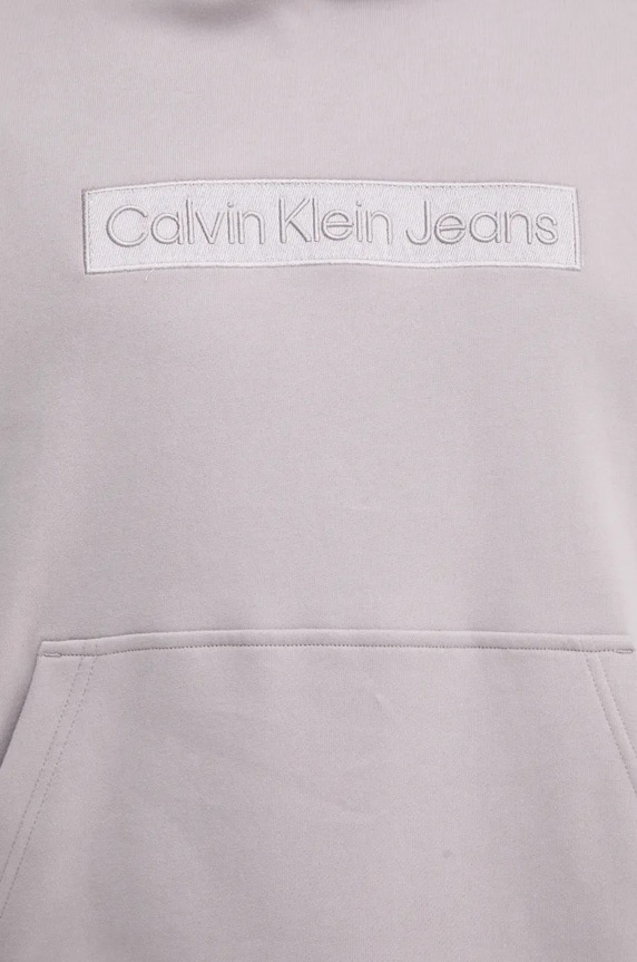 Памучен суичър Calvin Klein Jeans J30J326147 сив