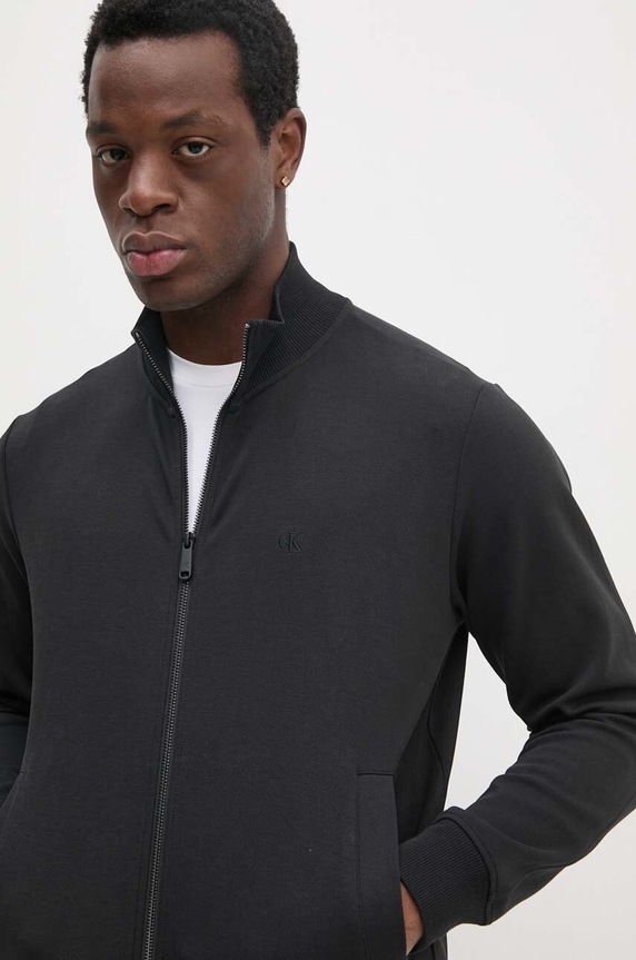 Μπλούζα Calvin Klein Jeans J30J326620 μαύρο