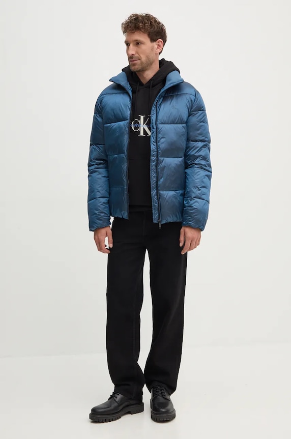 Calvin Klein Jeans hanorac de bumbac J30J326875 negru NC24
