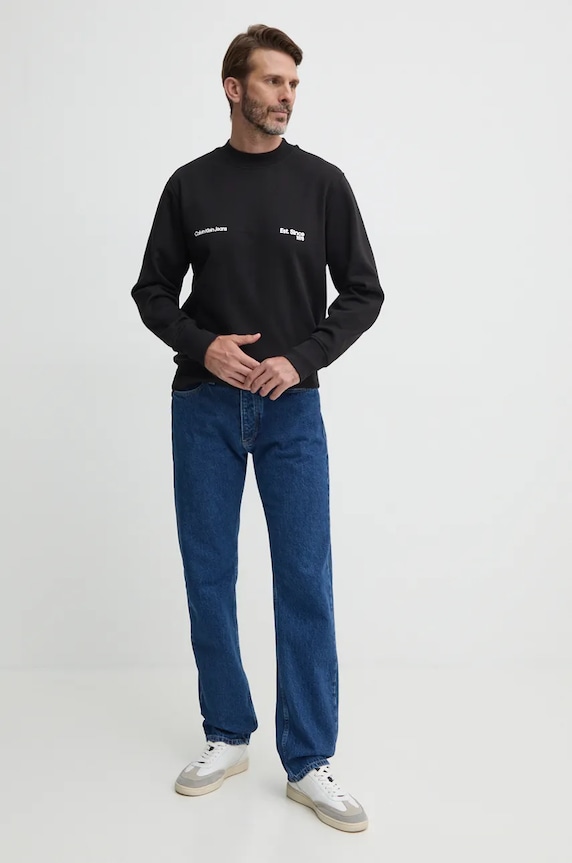 Dukserica Calvin Klein Jeans J30J326877 crna NC24