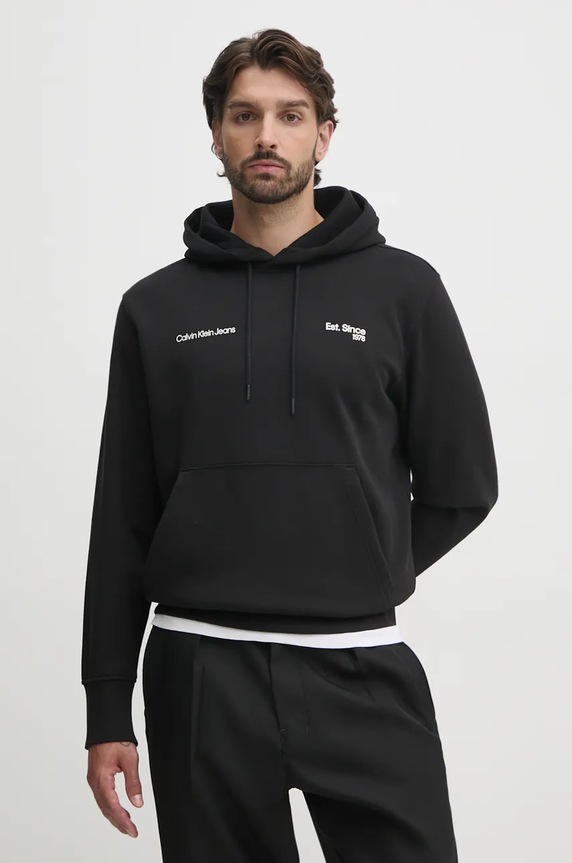Calvin Klein Jeans felpa con nero J30J326923