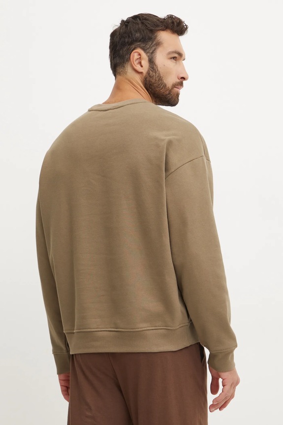 Oblečení Bavlněná mikina Calvin Klein Underwear 000NM2724E zelená