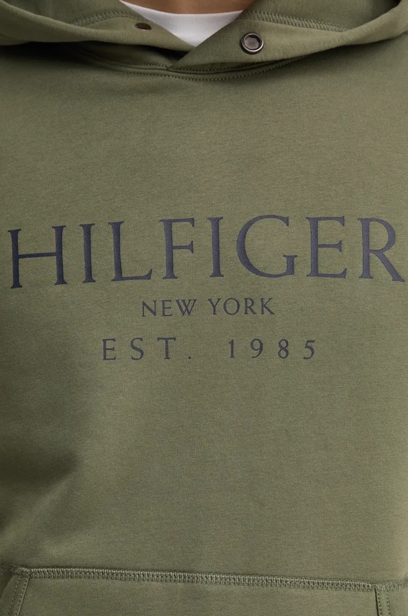 Mikina Tommy Hilfiger MW0MW35523 zelená