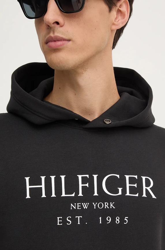 Μπλούζα Tommy Hilfiger μαύρο MW0MW35523