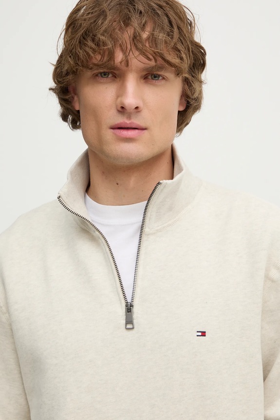Dukserica Tommy Hilfiger bež MW0MW37233