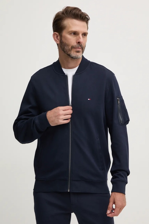 Tommy Hilfiger felpa senza blu navy MW0MW37357