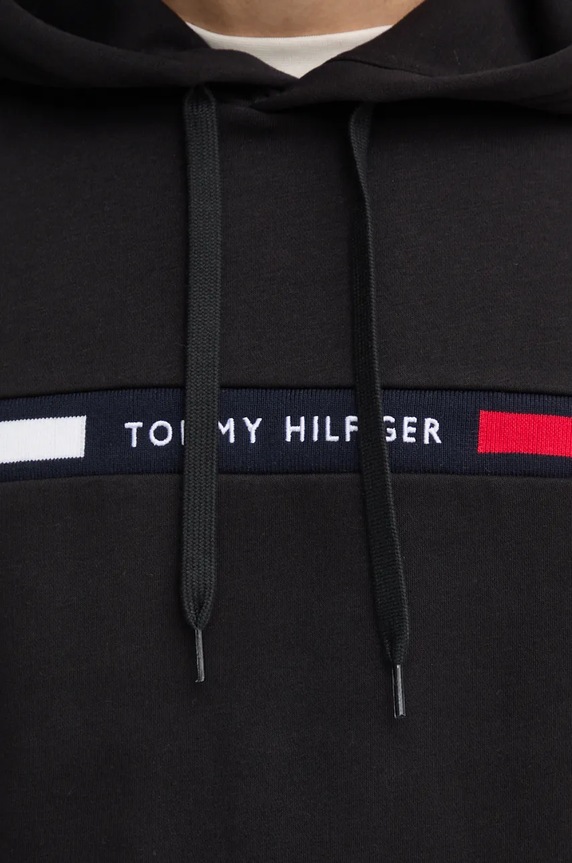 Mikina Tommy Hilfiger MW0MW37361 čierna